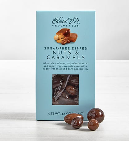 Ethel M Sugar Free Nuts & Caramels